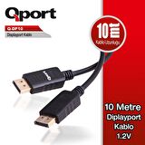 QPORT Q-DP10  10m DISPLAY PORT 1.2V KABLO